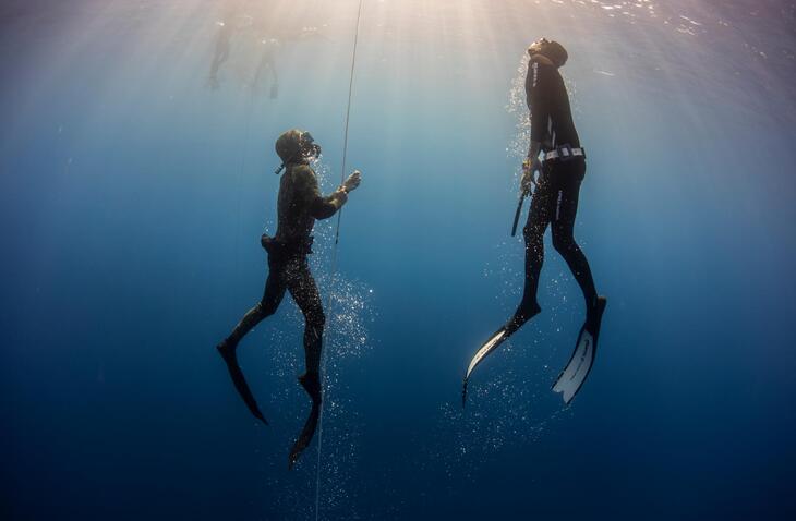 buceo libre o apnea