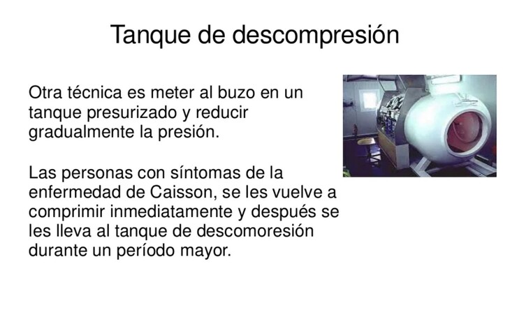 tanque de descompresion camara hiperbarica -